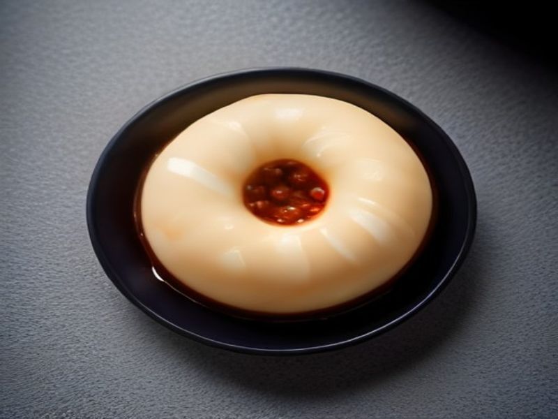Caramelized White Chocolate Crémeux with Blackberry-Yuzu Fluid Gel and Buckwheat Sable