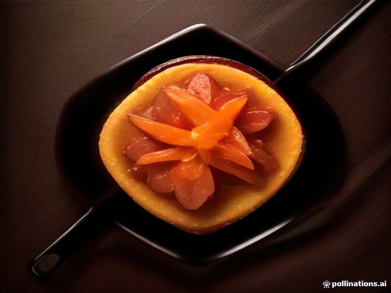 Lapsang Souchong Smoked Duck Breast with Spiced Mandarin Reduction and Daikon Fondant